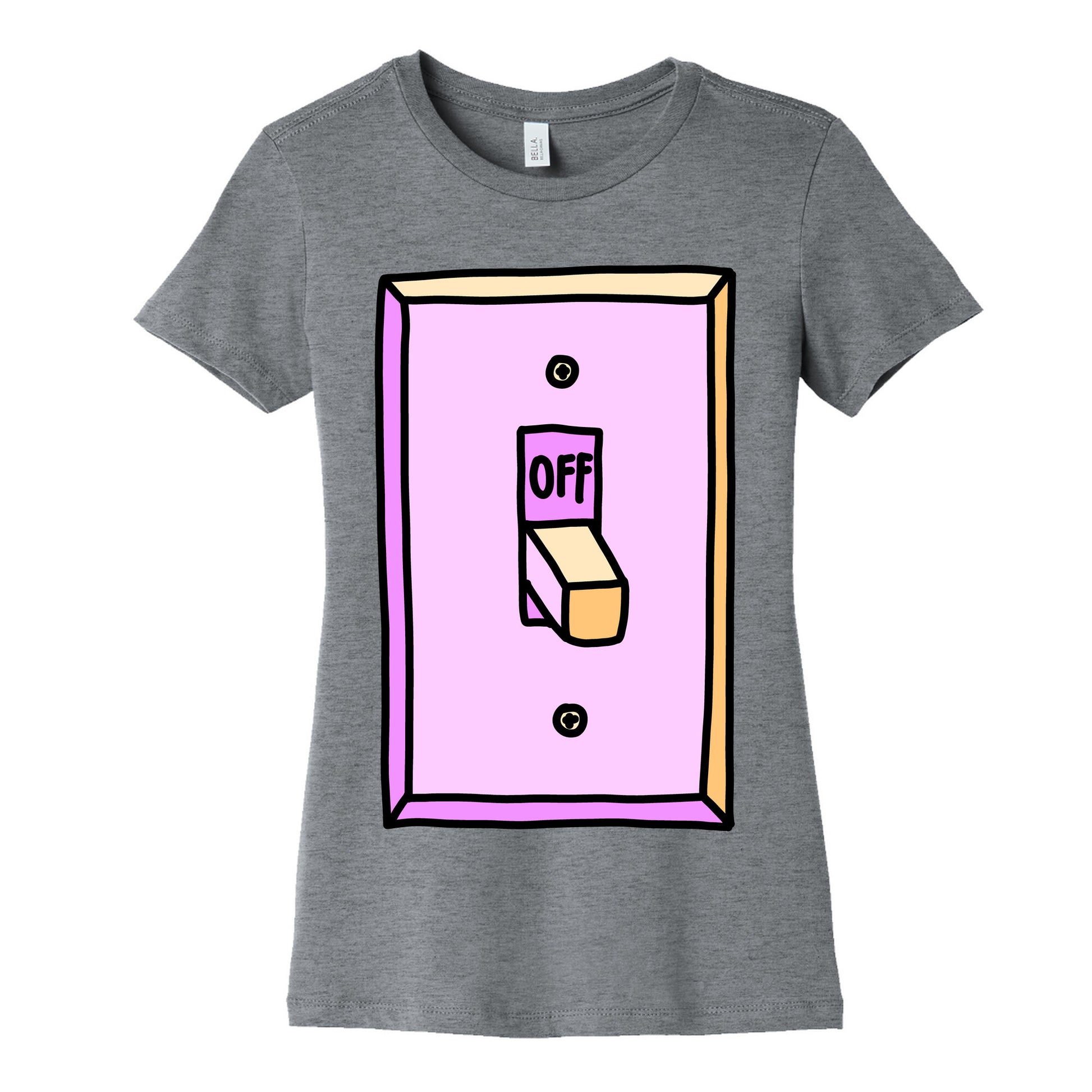 Off Light Switch Women's Cotton Tee