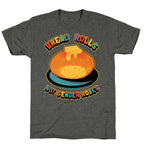 Bread Rolls Not Gender Roles  Unisex Triblend Tee