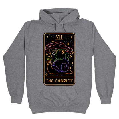 The Chariot Frog On a Snail Tarot Hoodie