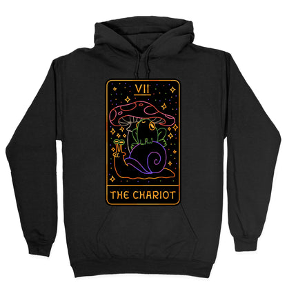 The Chariot Frog On a Snail Tarot Hoodie