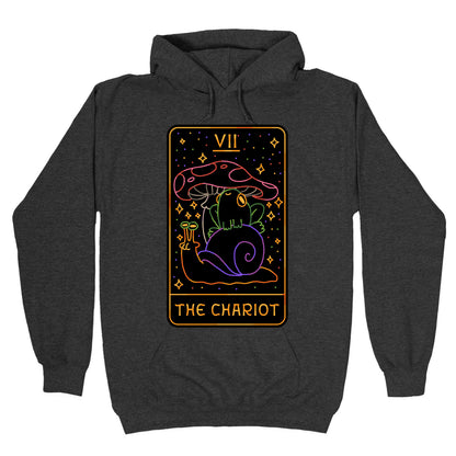 The Chariot Frog On a Snail Tarot Hoodie