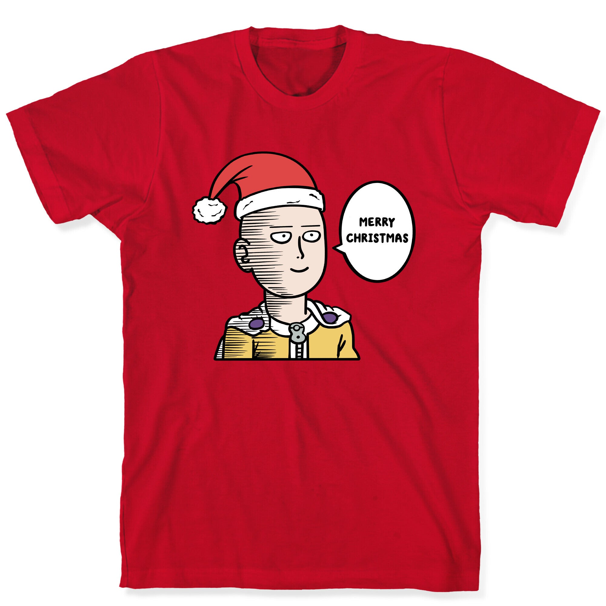 Saitama Merry Christmas Parody T-Shirt