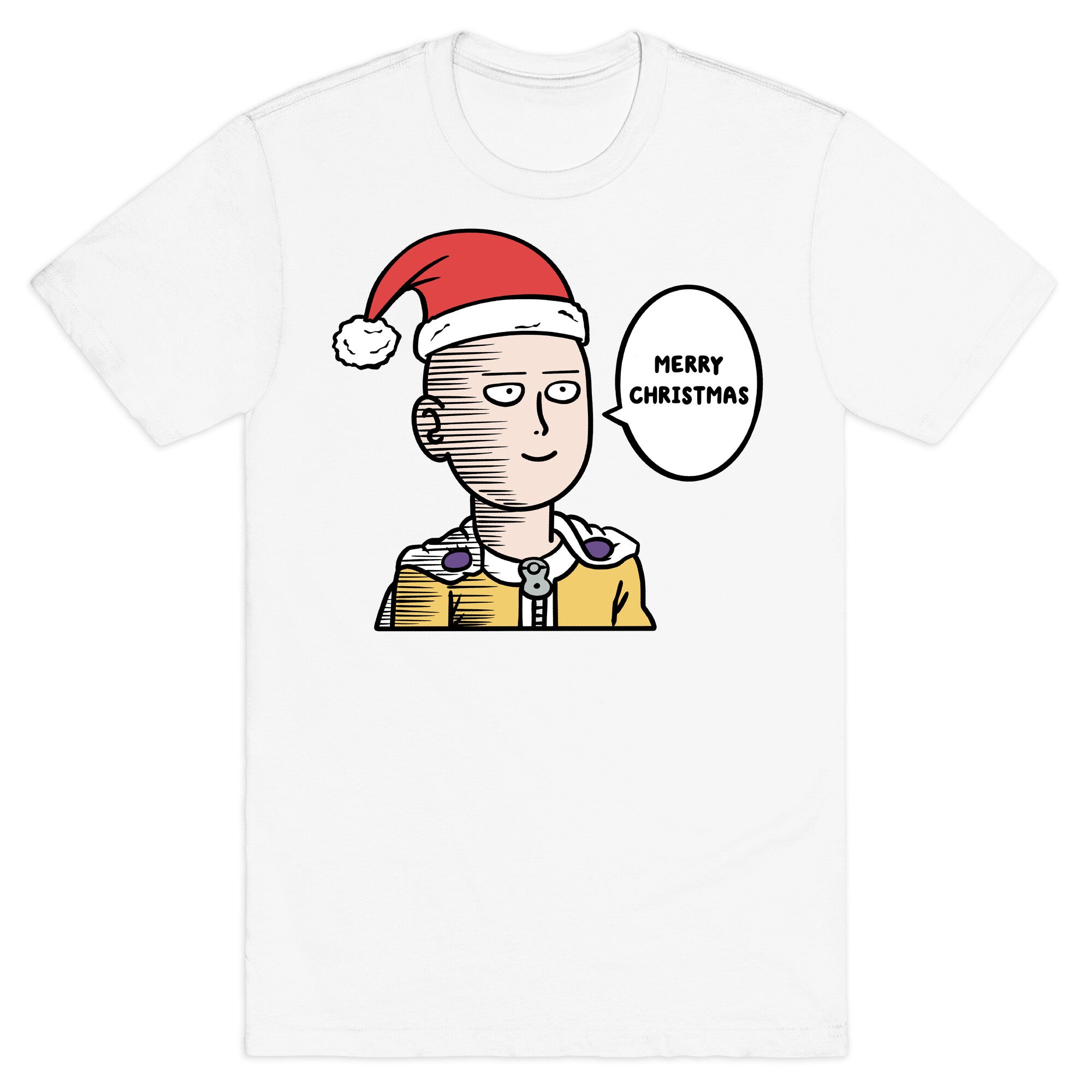 Saitama Merry Christmas Parody T-Shirt