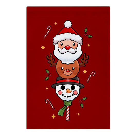 Christmas Dango Garden Flag