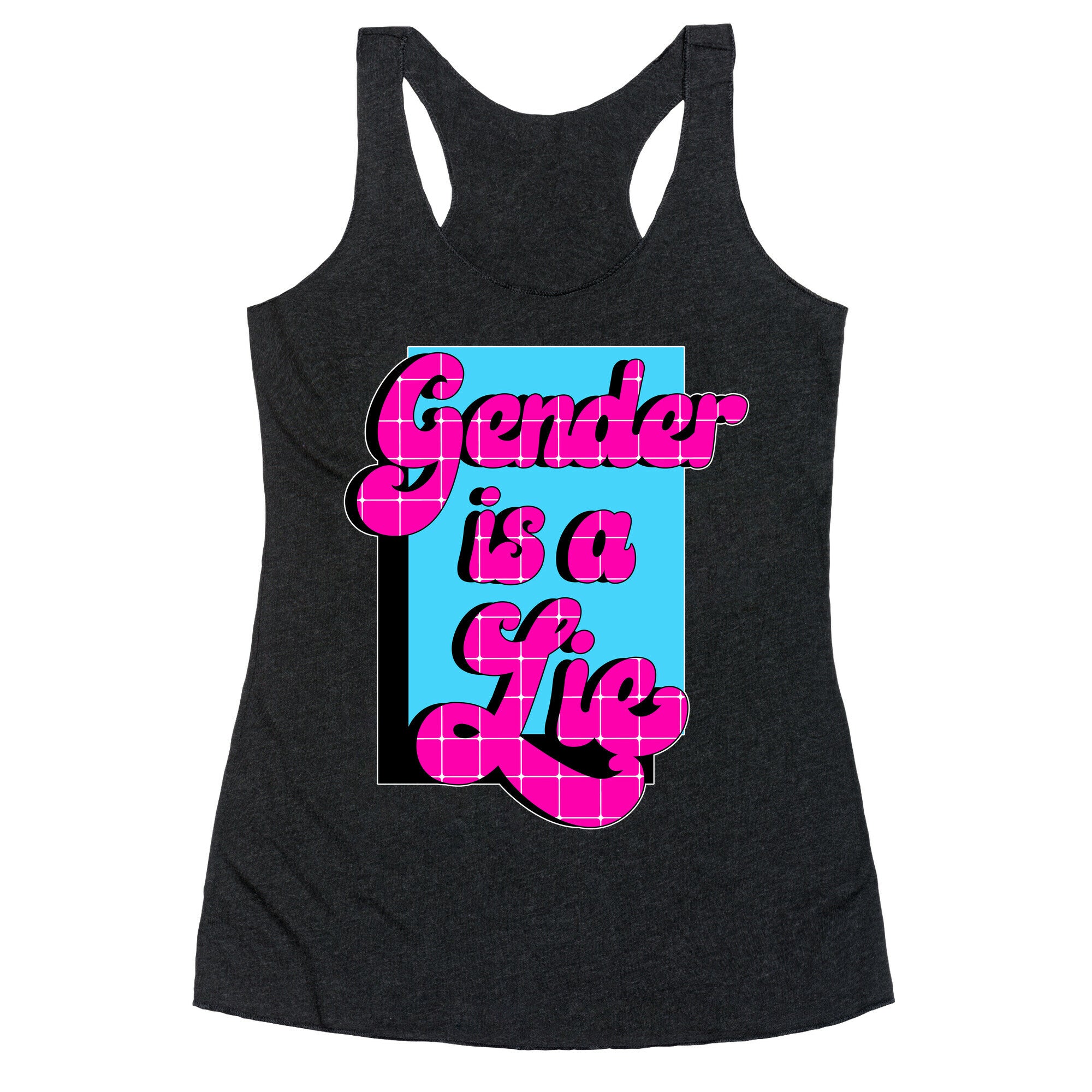 Gender is a Lie Racerback Tank