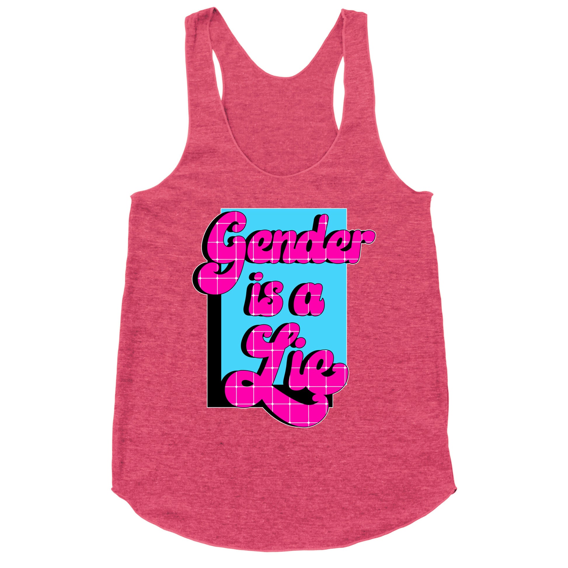Gender is a Lie Racerback Tank