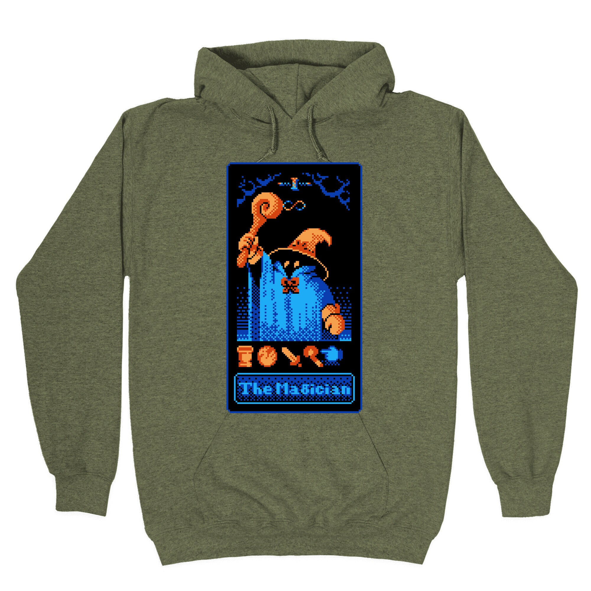 The Black Mage Magician Tarot Hoodie
