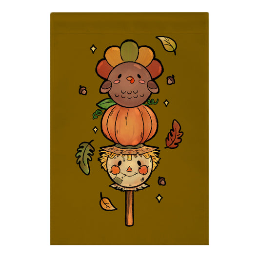 Thanksgiving Dango Garden Flag