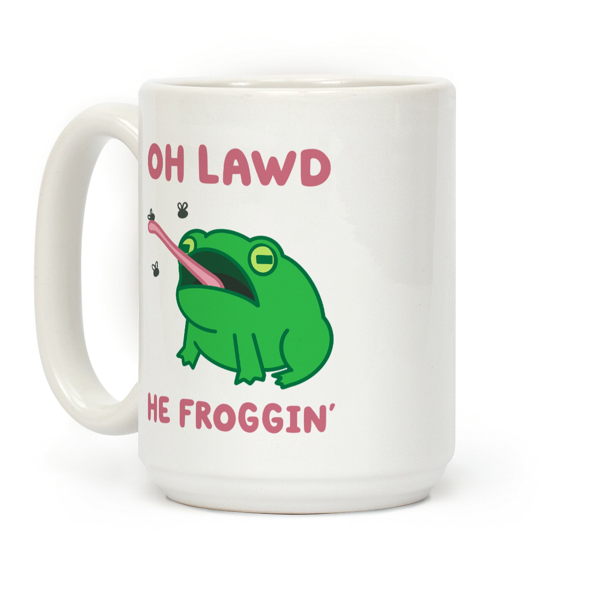 Oh Lawd He Froggin' Coffee Mug