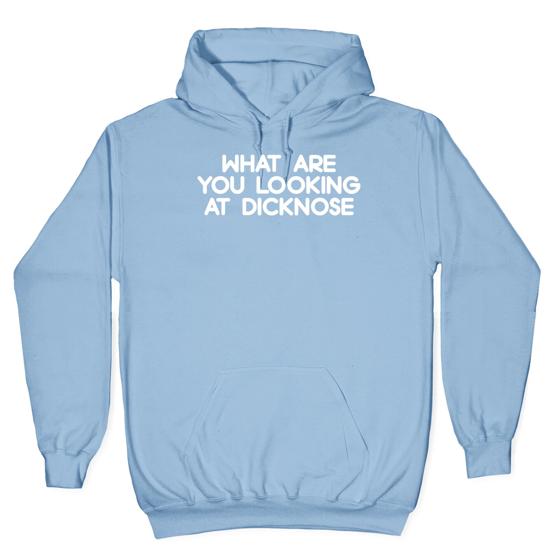 What are you looking at dicknose Hoodie