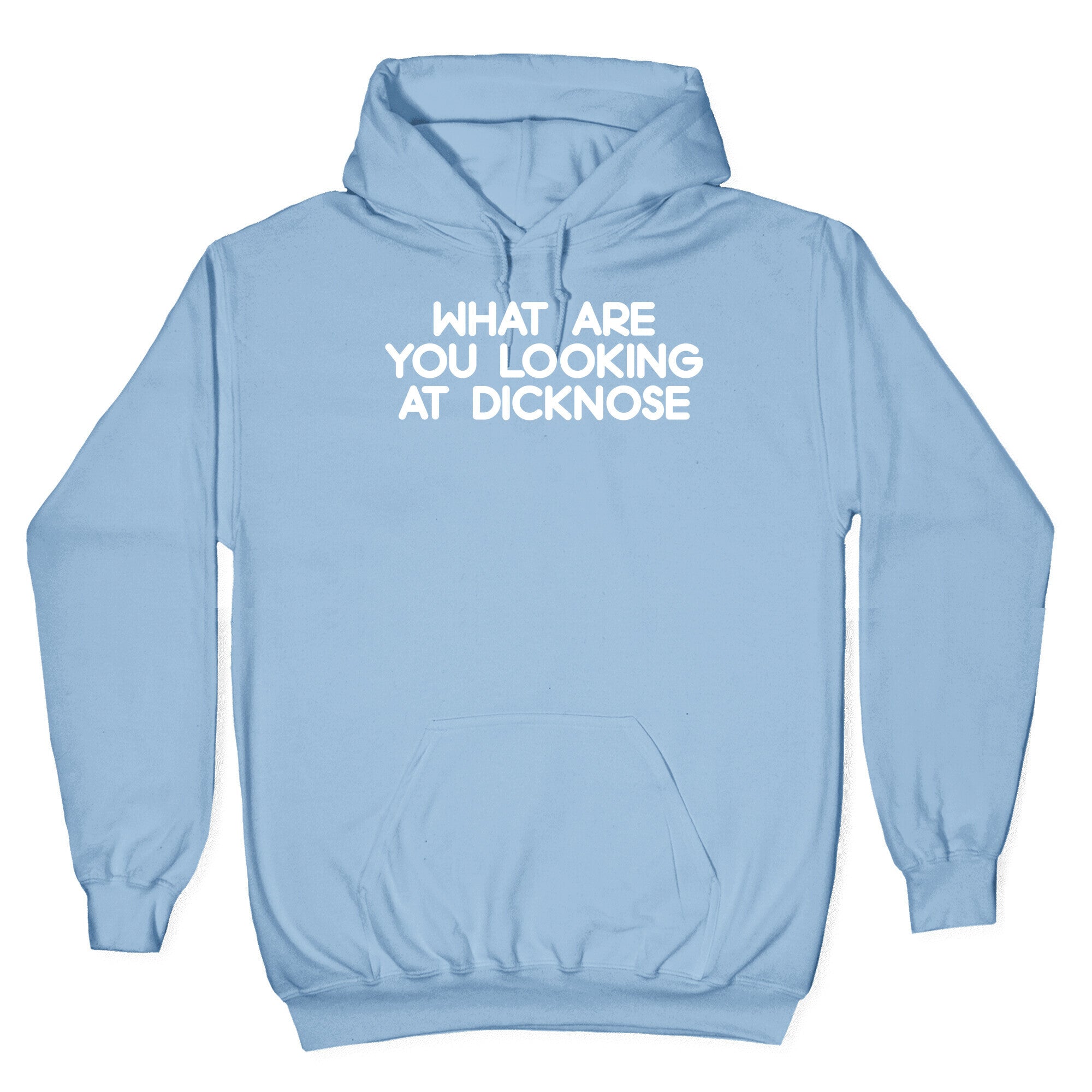 What are you looking at dicknose Hoodie