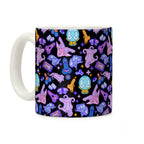 Occult Hidden Penis Pattern Coffee Mug