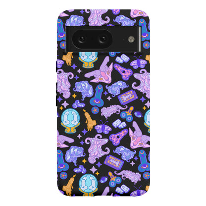 Occult Hidden Penis Pattern Phone Case