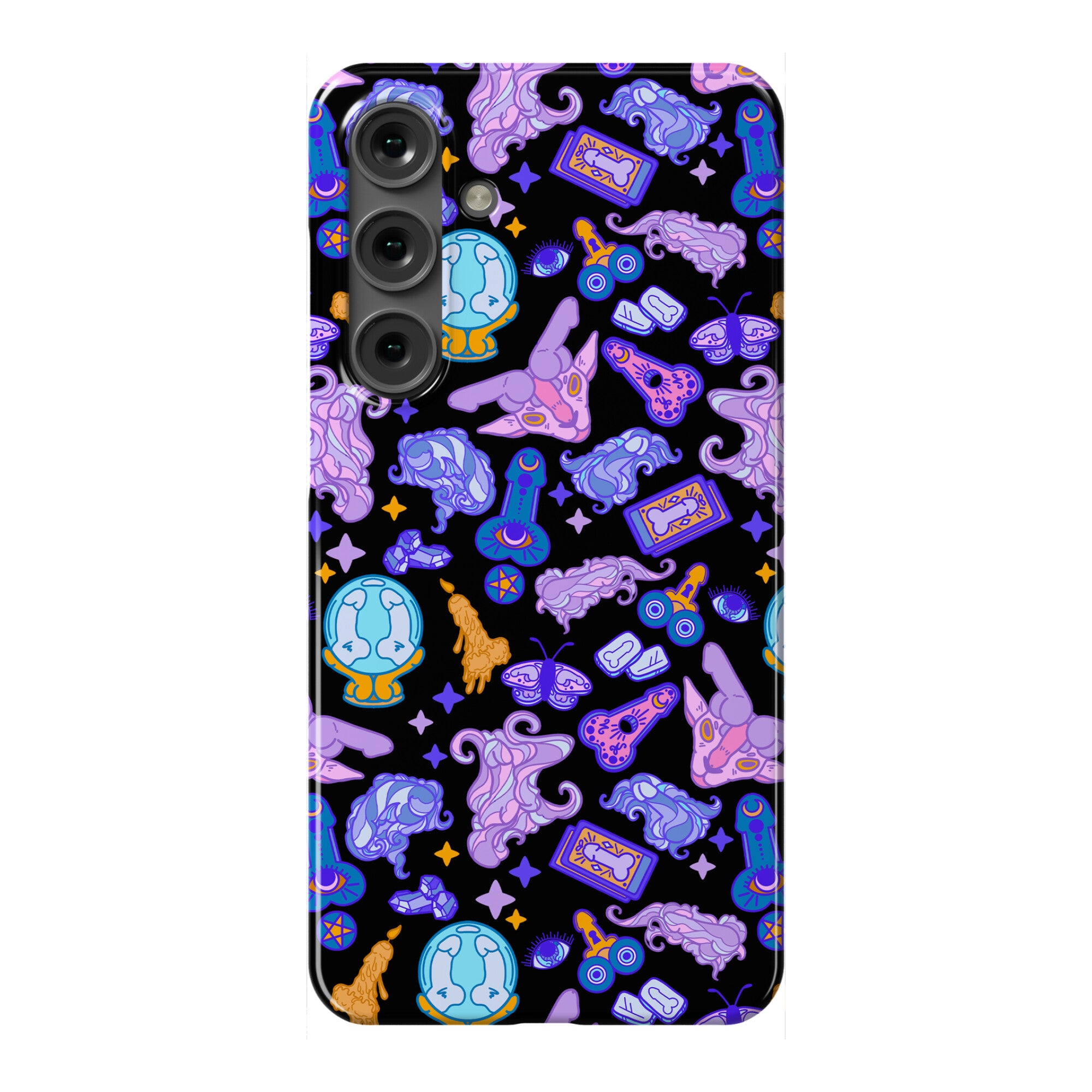 Occult Hidden Penis Pattern Phone Case
