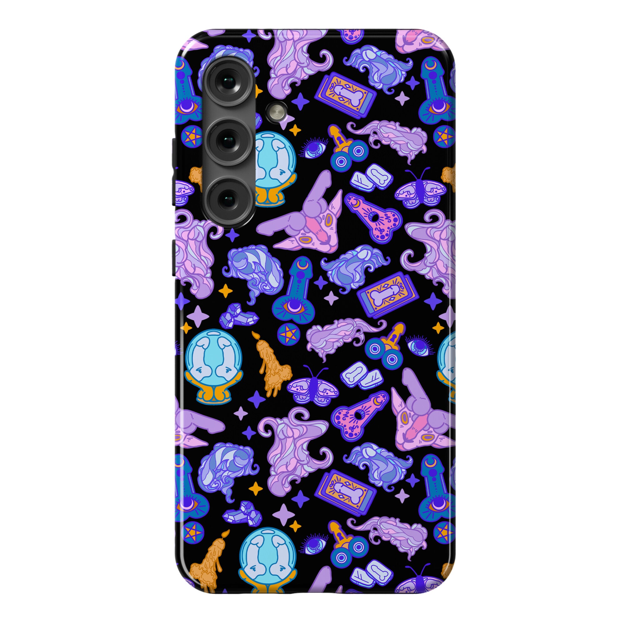 Occult Hidden Penis Pattern Phone Case