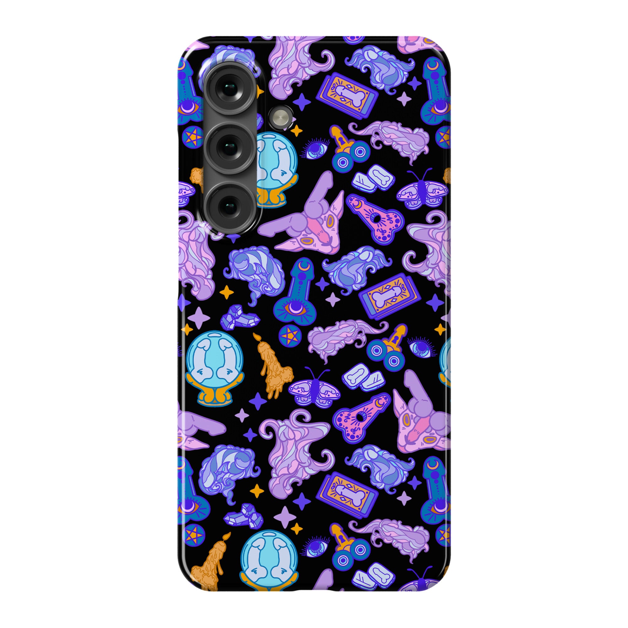 Occult Hidden Penis Pattern Phone Case
