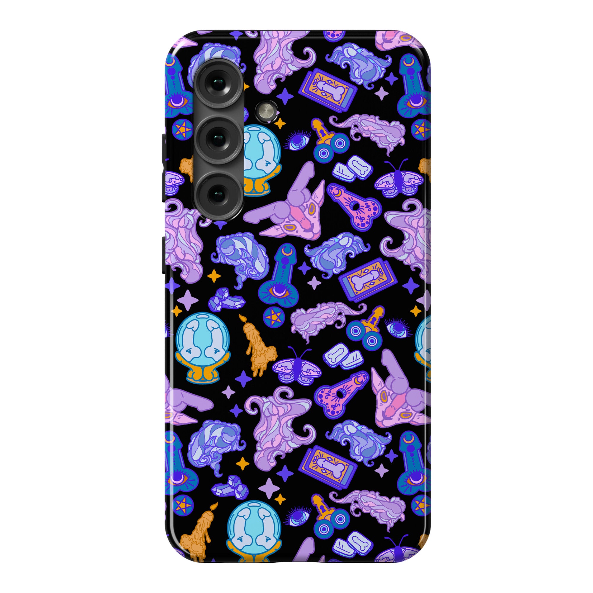 Occult Hidden Penis Pattern Phone Case