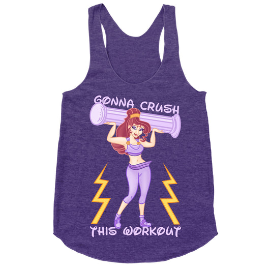 Gonna Crush This Workout Racerback Tank