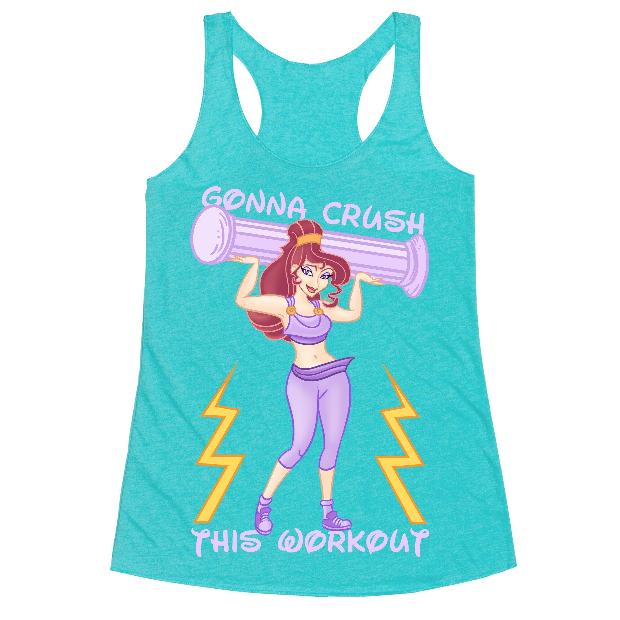 Gonna Crush This Workout Racerback Tank