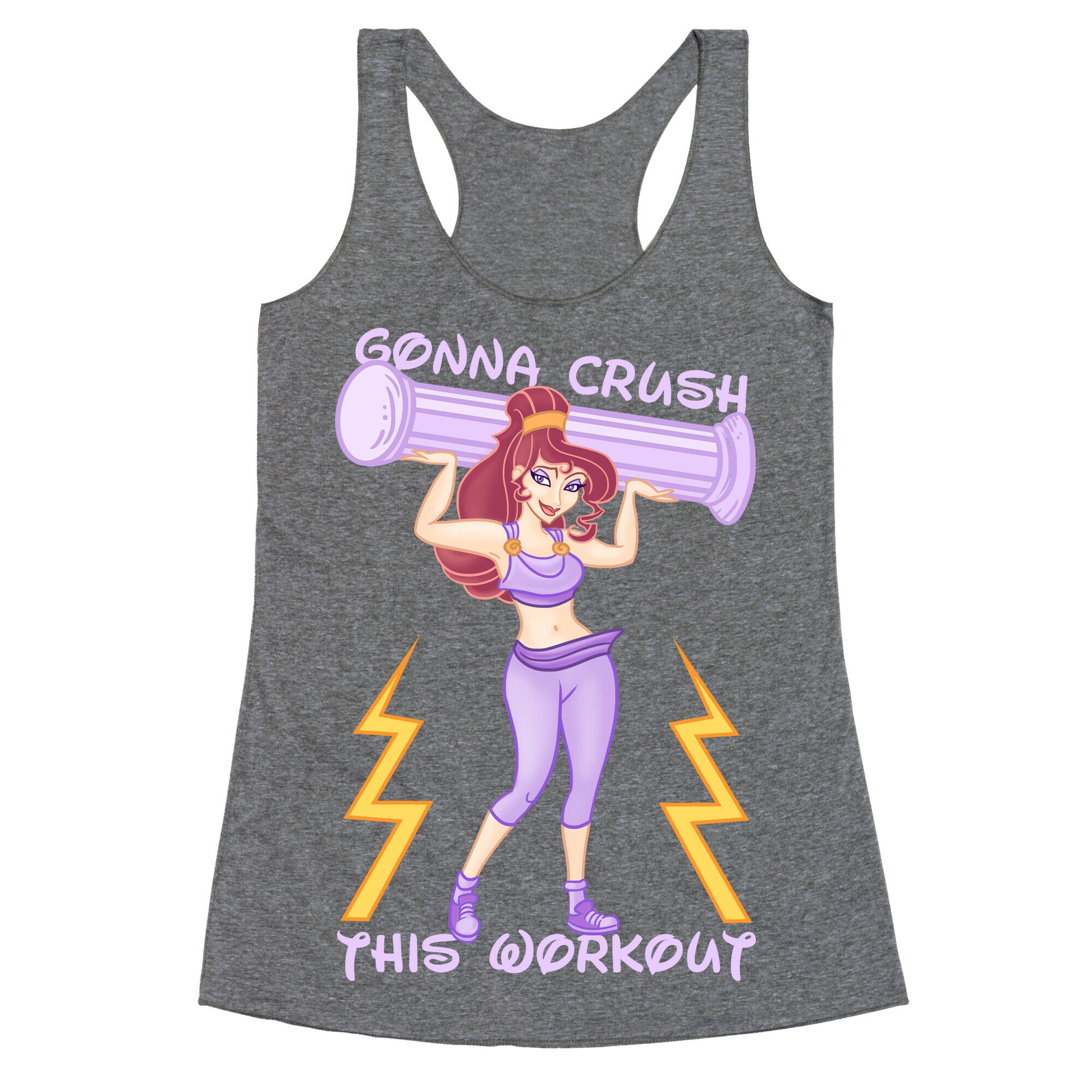 Gonna Crush This Workout Racerback Tank