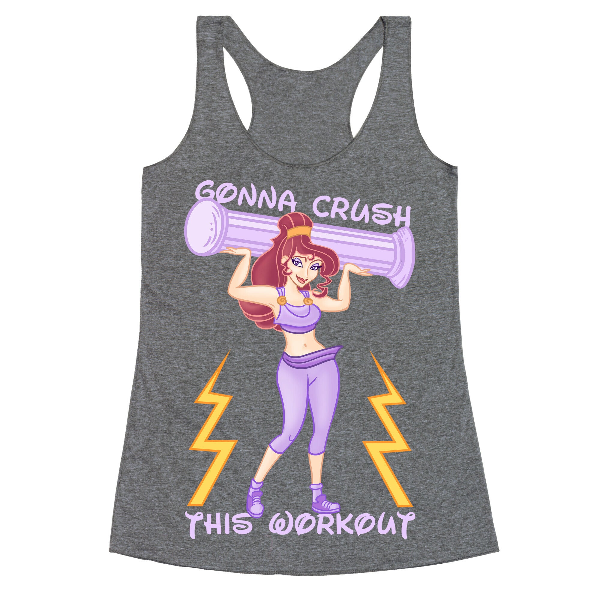 Gonna Crush This Workout Racerback Tank
