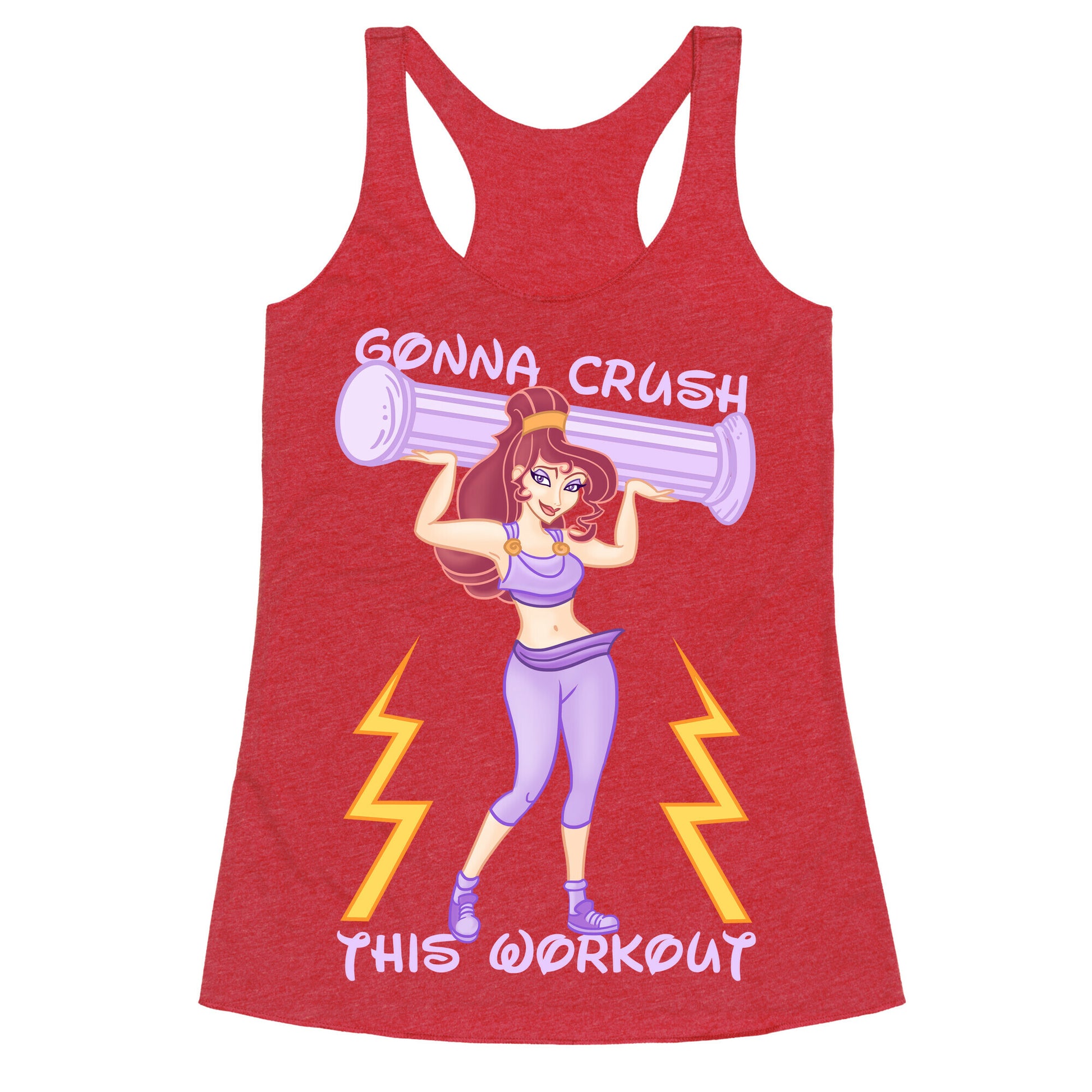Gonna Crush This Workout Racerback Tank