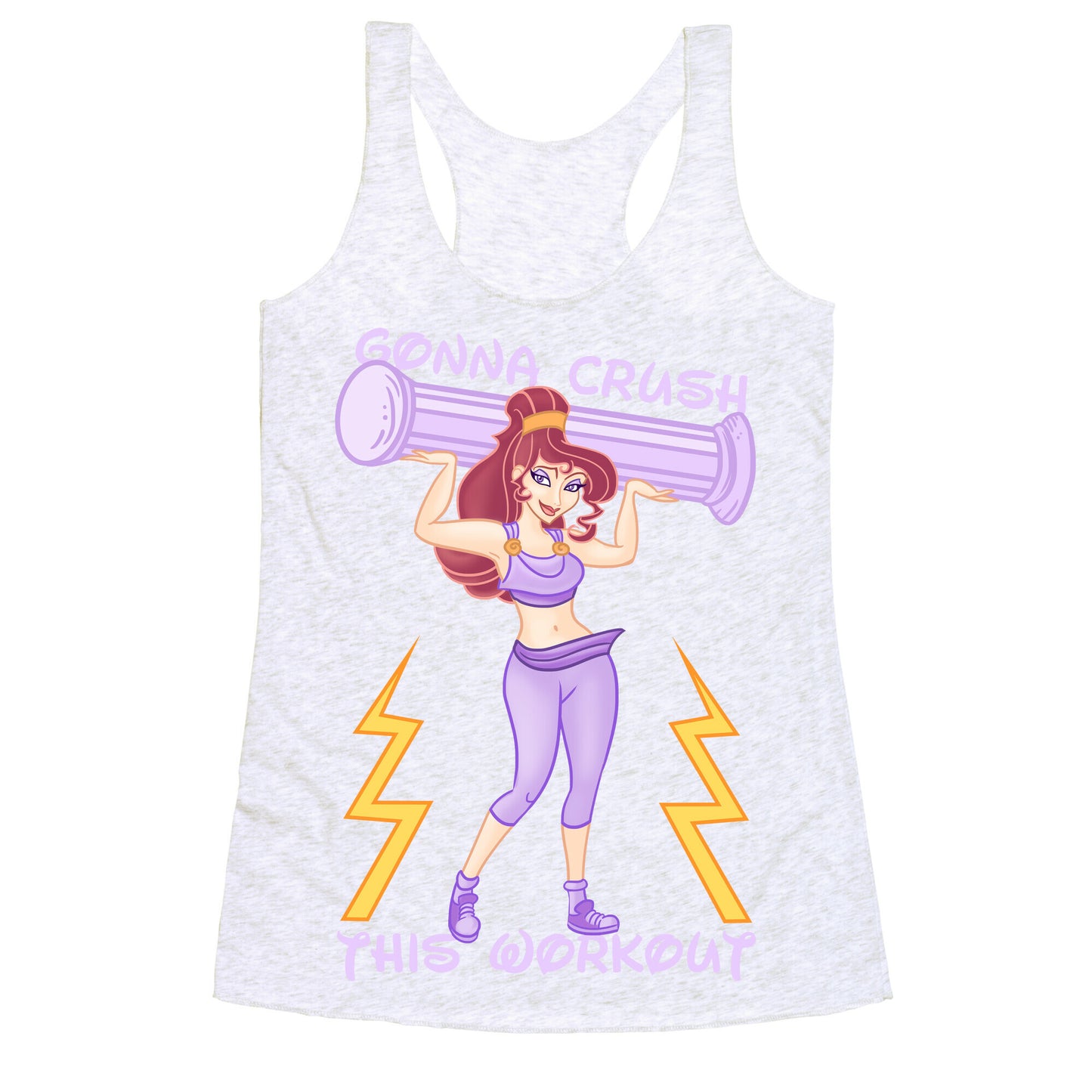 Gonna Crush This Workout Racerback Tank