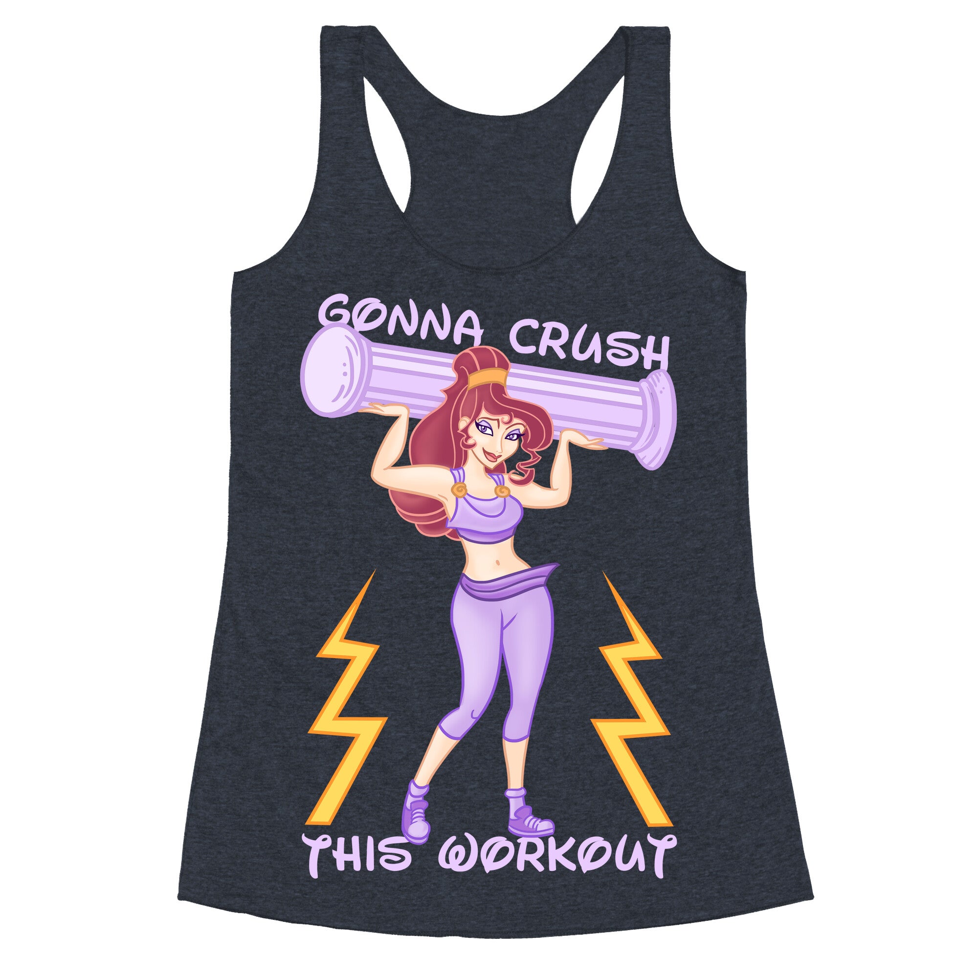 Gonna Crush This Workout Racerback Tank