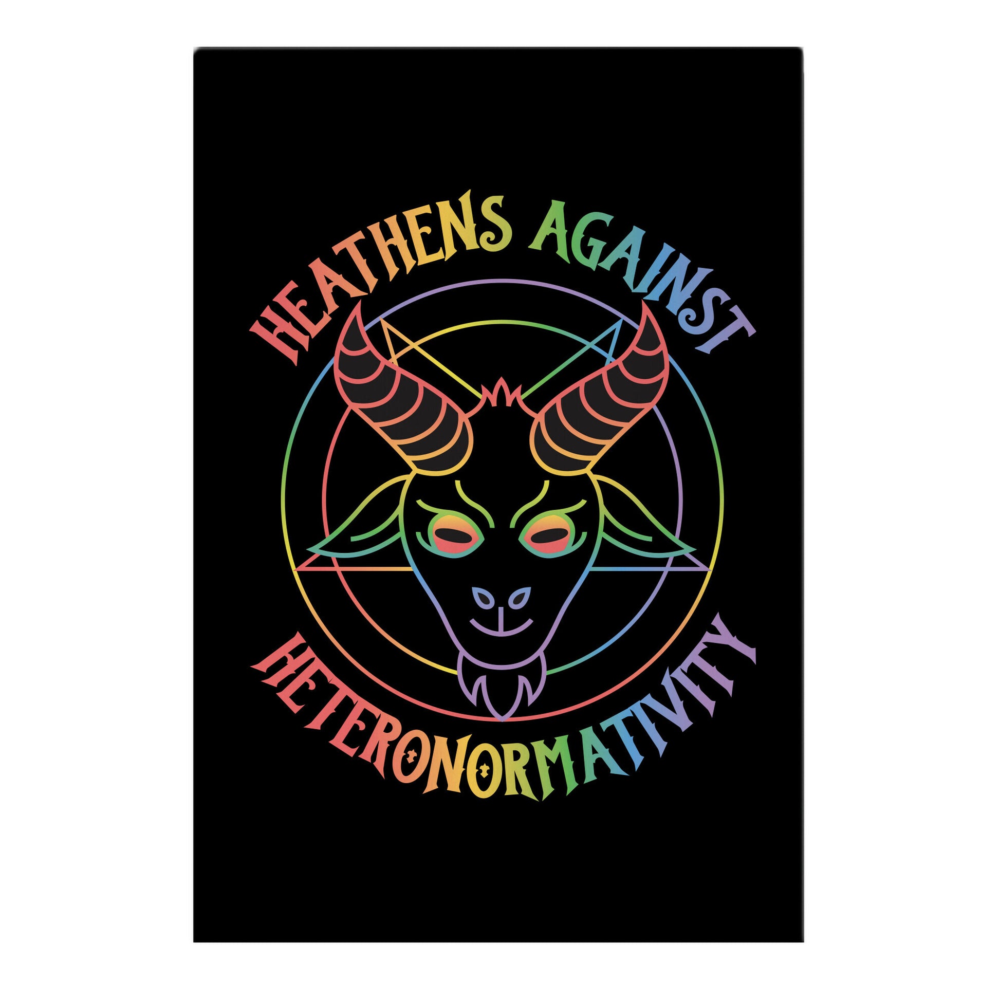 Heathens Against Heteronormativity Garden Flag