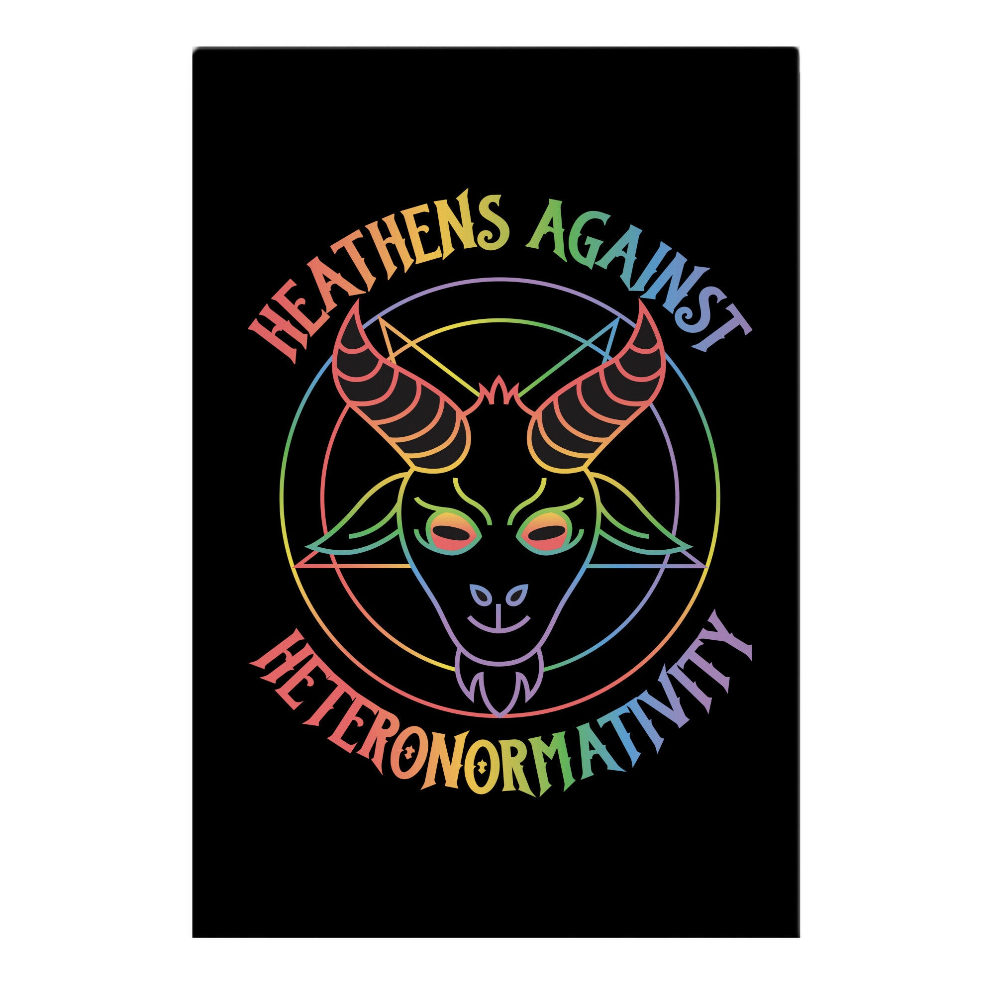 Heathens Against Heteronormativity Garden Flag