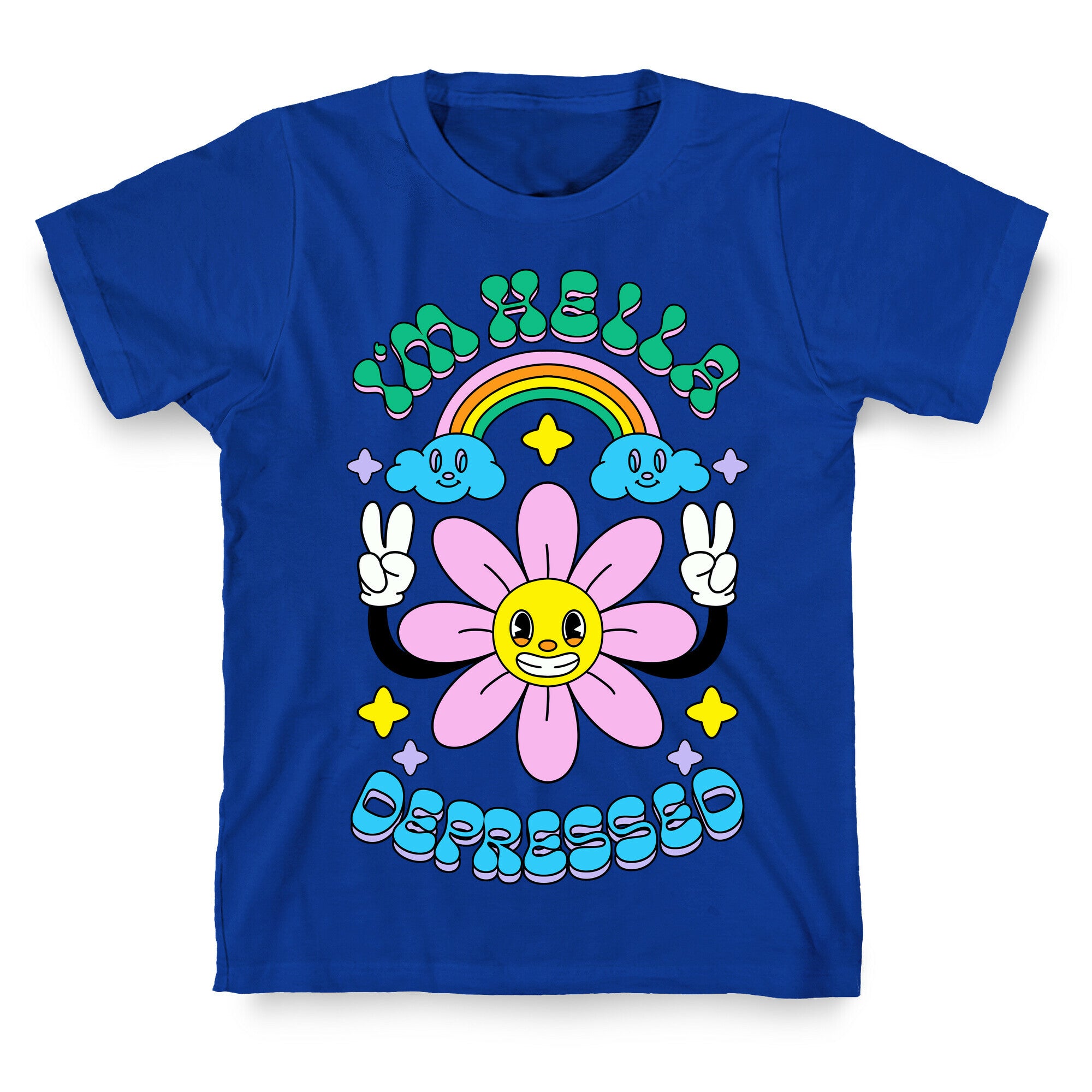 I'm Hella Depressed Cartoon T-Shirt