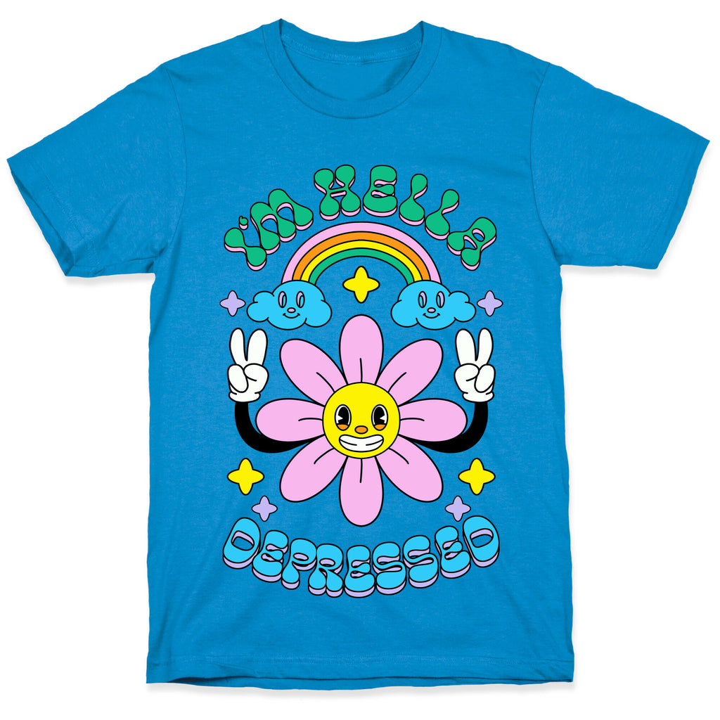 I'm Hella Depressed Cartoon T-Shirt
