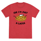 IDK I'm Just A Latke Unisex Triblend Tee