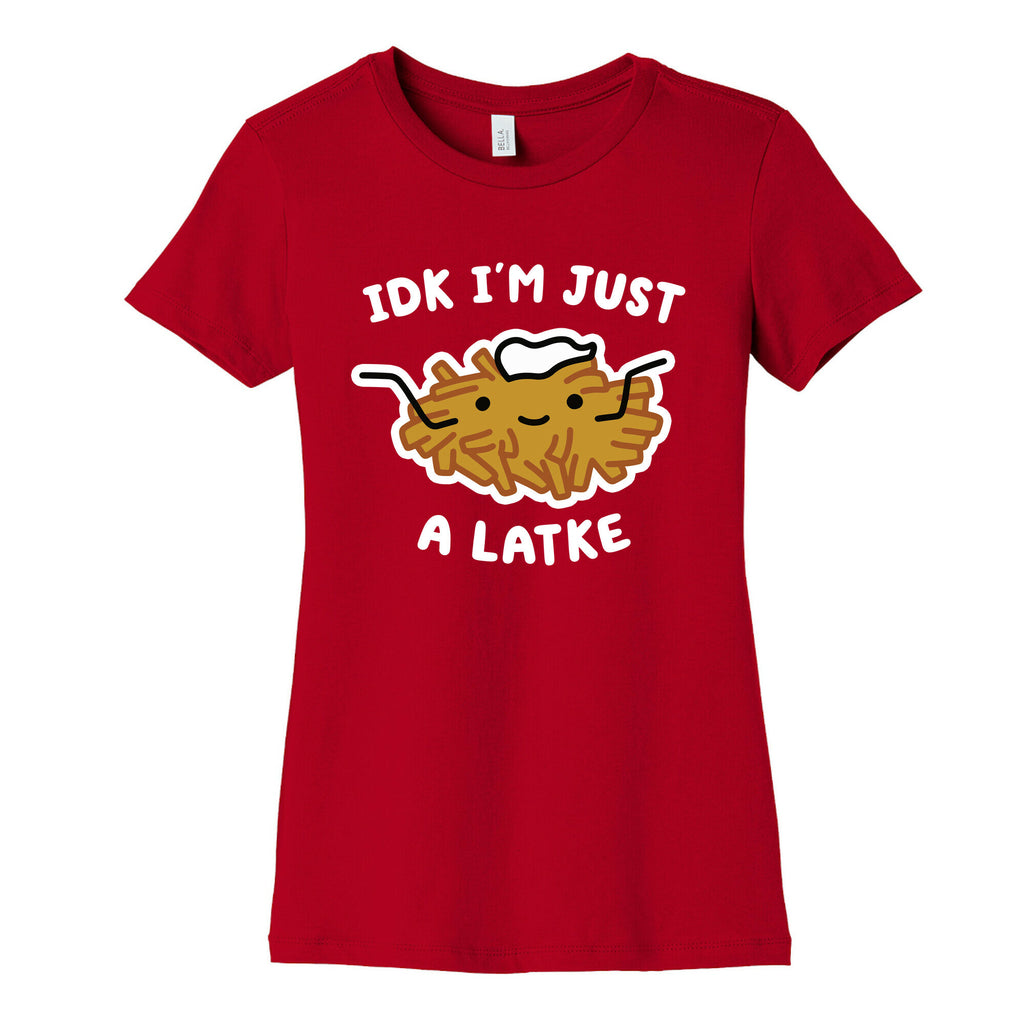 IDK I'm Just A Latke Women's Cotton Tee