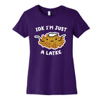 IDK I'm Just A Latke Women's Cotton Tee