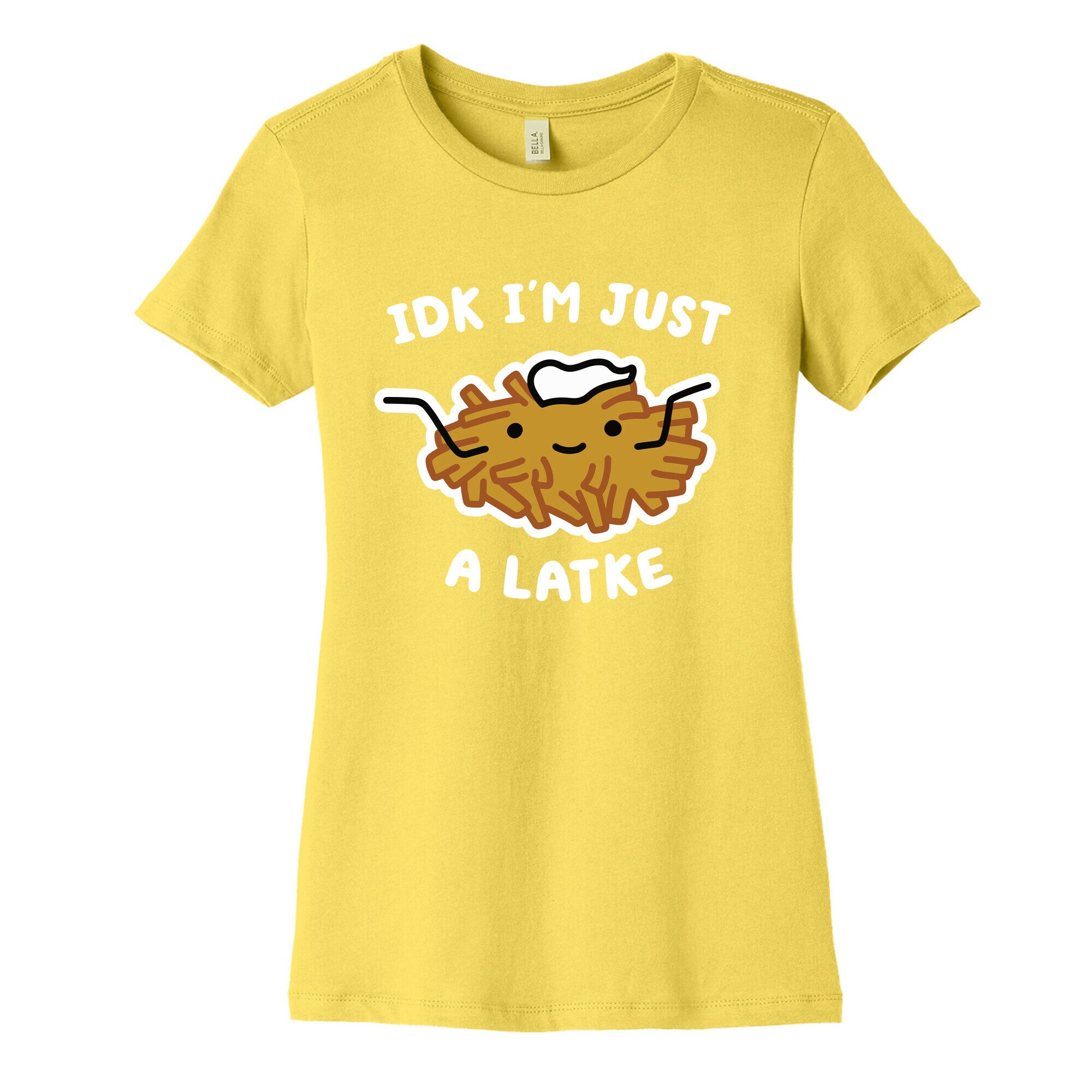 IDK I'm Just A Latke Women's Cotton Tee