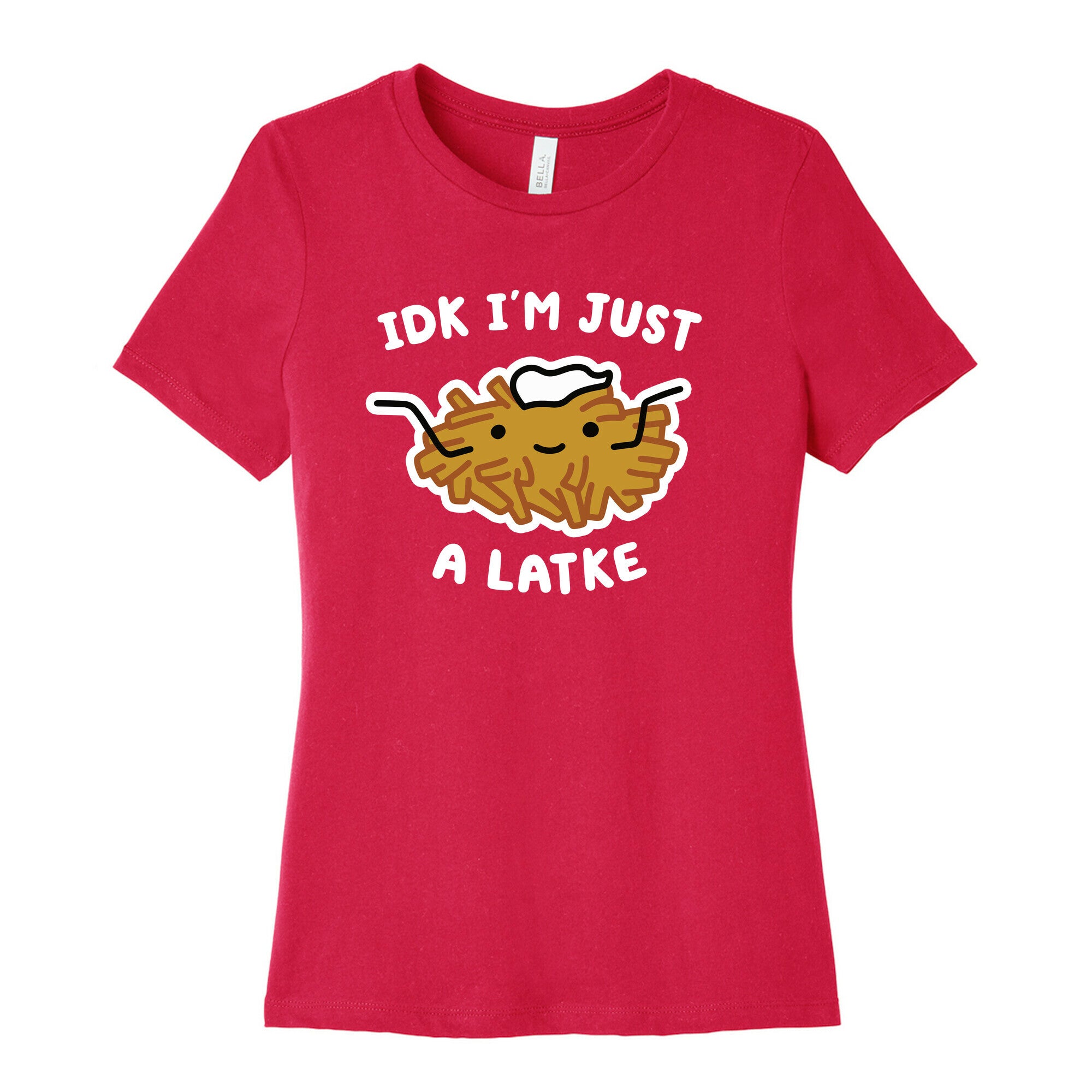 IDK I'm Just A Latke Women's Cotton Tee