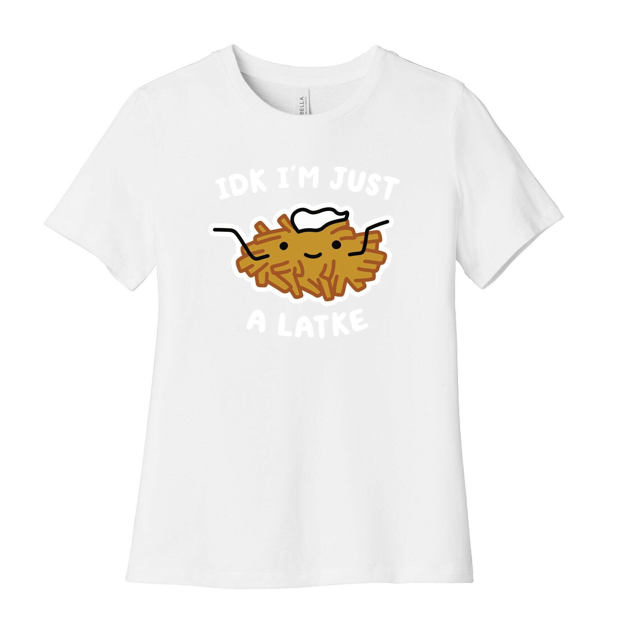 IDK I'm Just A Latke Women's Cotton Tee