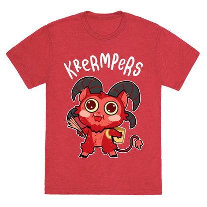 Krermpers Derpy Krampus Unisex Triblend Tee
