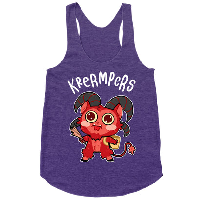 Krermpers Derpy Krampus Racerback Tank
