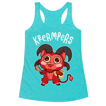 Krermpers Derpy Krampus Racerback Tank