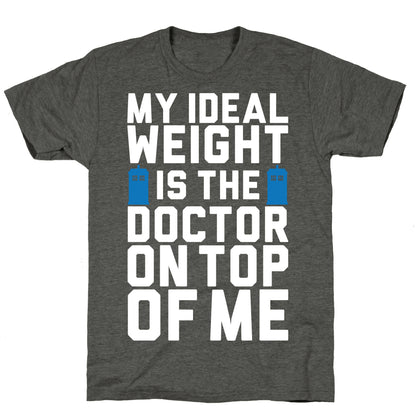 Ideal Weight (Doctor Who) Unisex Triblend Tee