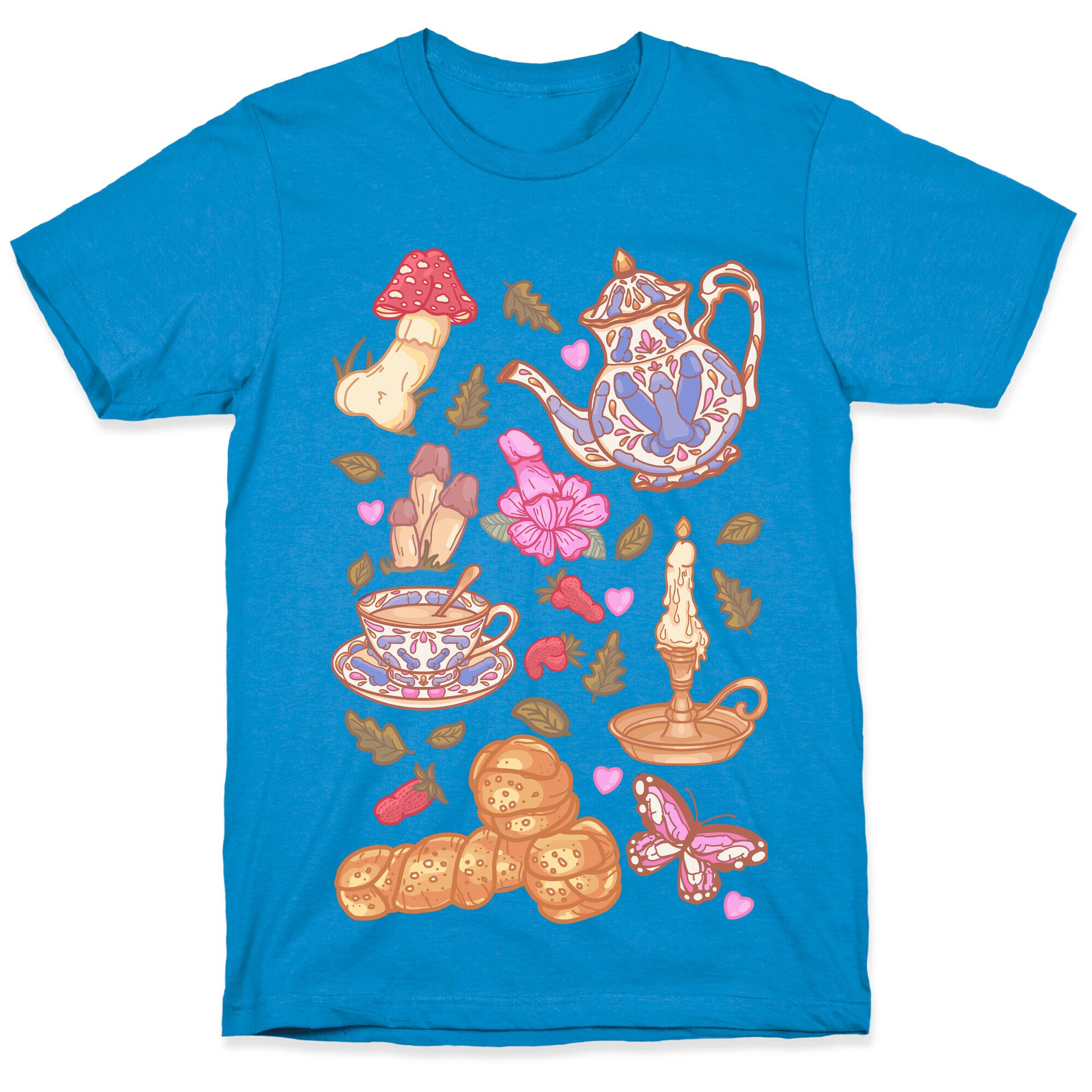 Cottagecore Peens Pattern T-Shirt