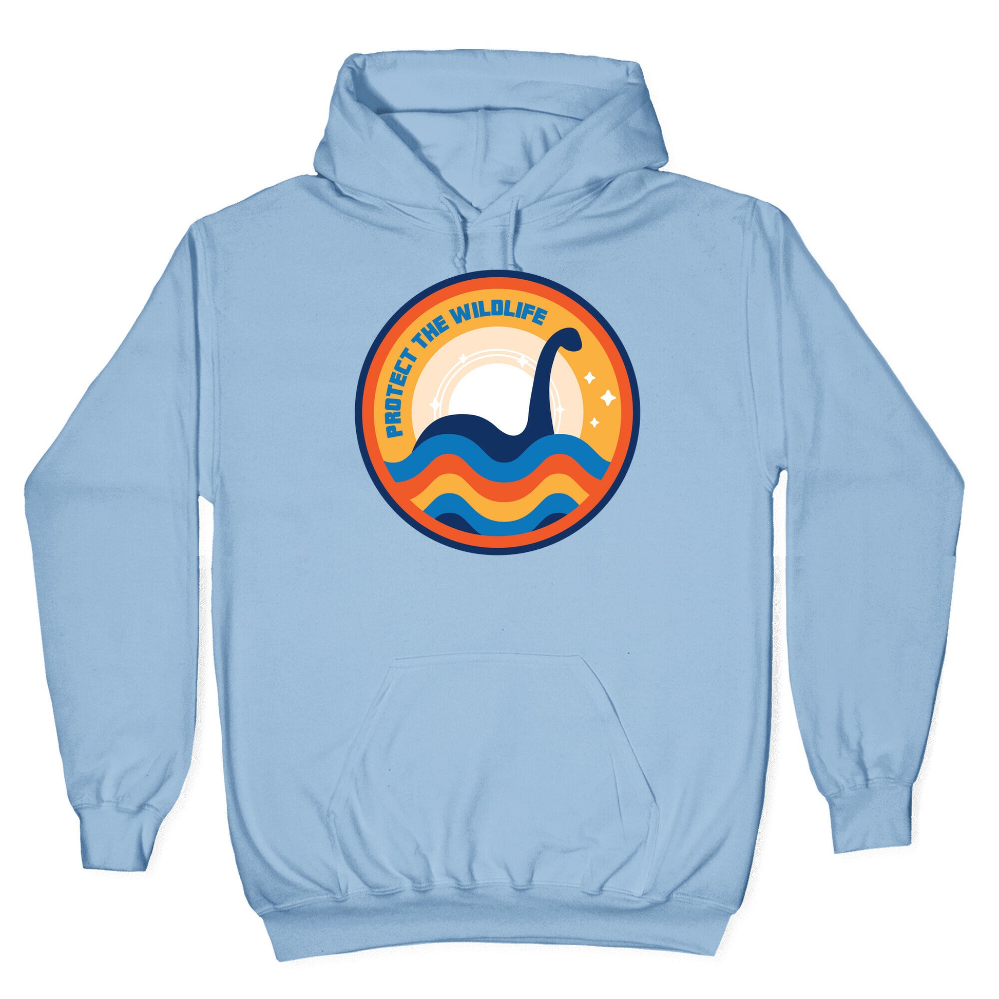 Protect The Wildlife - Nessie, Loch Ness Monster Hoodie