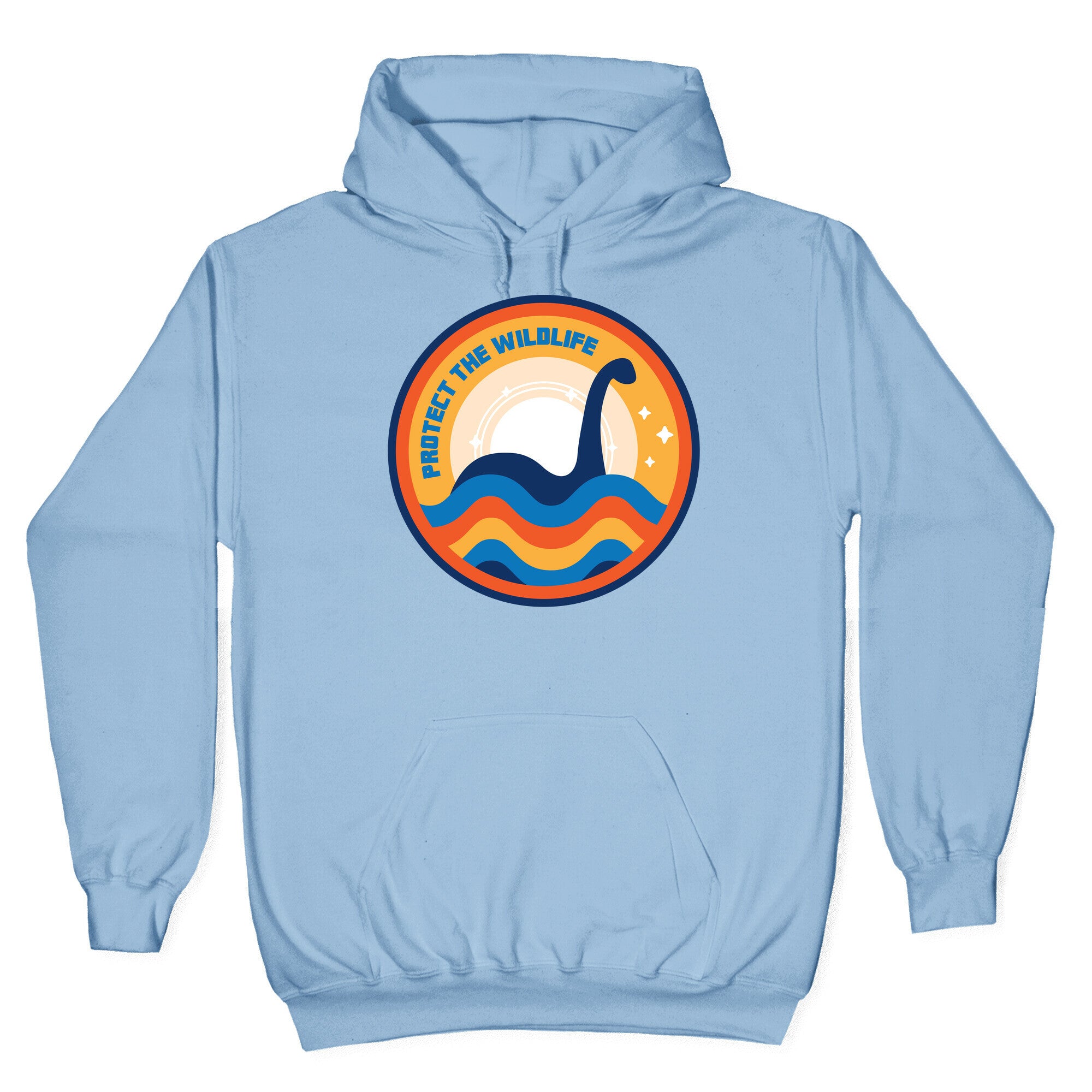 Protect The Wildlife - Nessie, Loch Ness Monster Hoodie