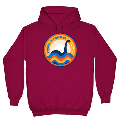 Protect The Wildlife - Nessie, Loch Ness Monster Hoodie