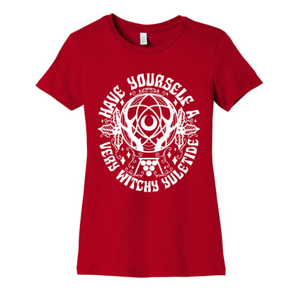 Have Yourself A Very Witchy Yuletide Women's Cotton Tee