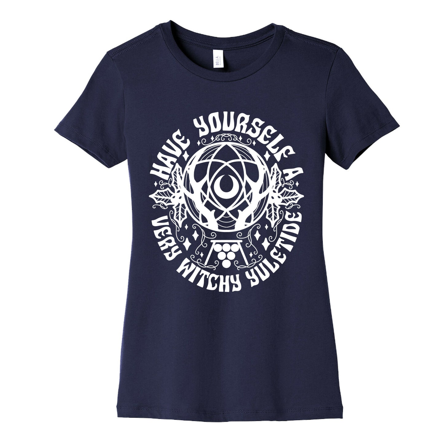 Have Yourself A Very Witchy Yuletide Women's Cotton Tee