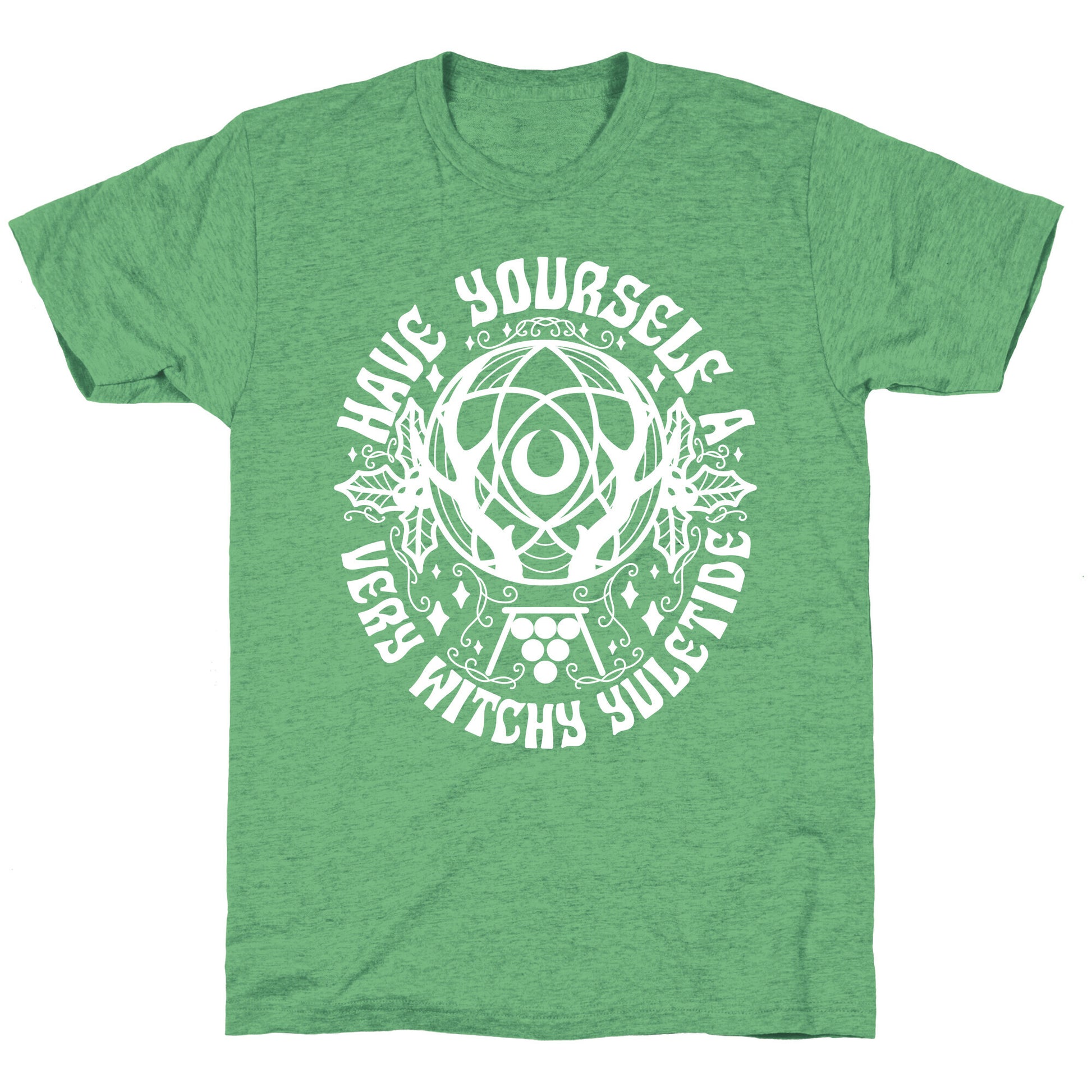 Have Yourself A Very Witchy Yuletide Unisex Triblend Tee