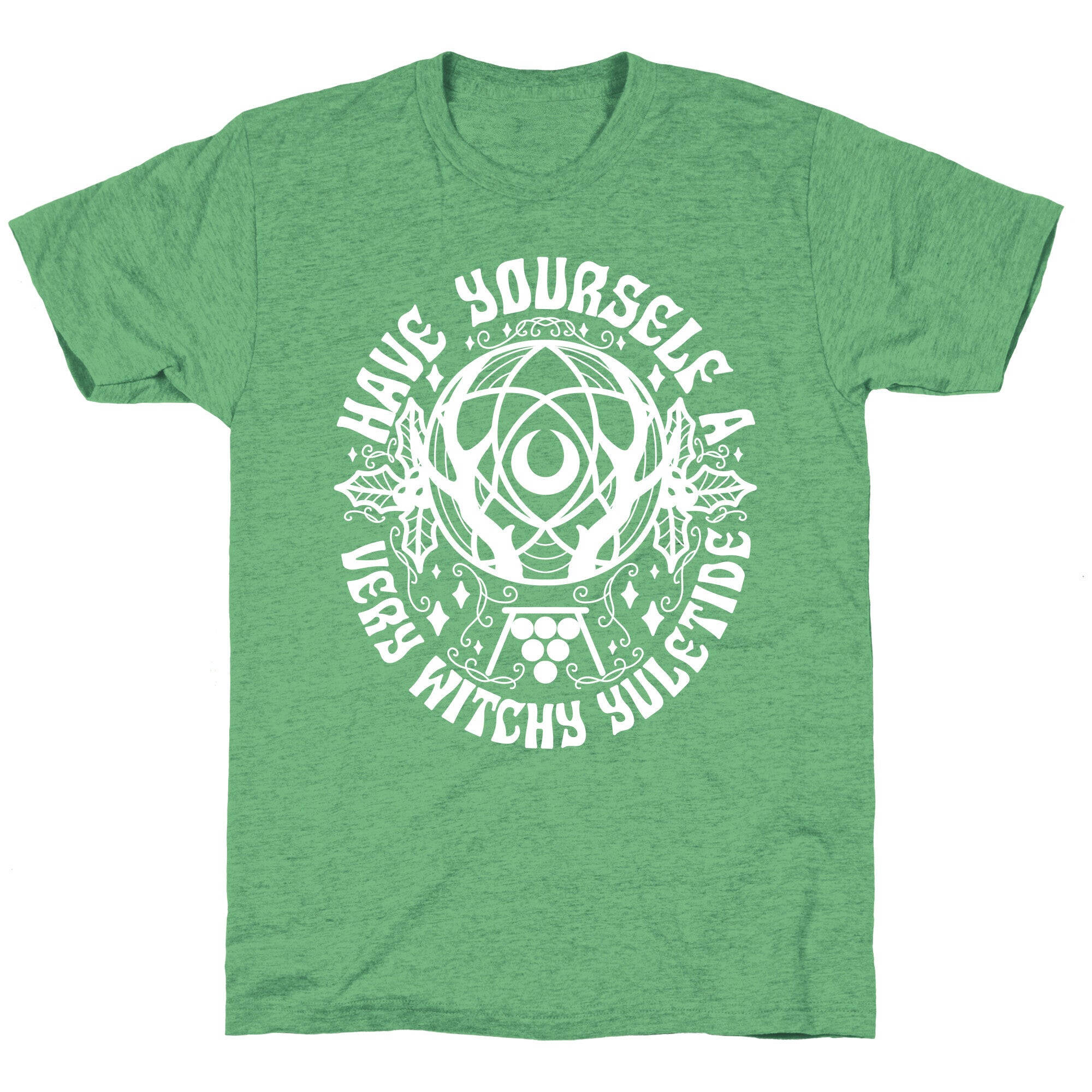 Have Yourself A Very Witchy Yuletide Unisex Triblend Tee
